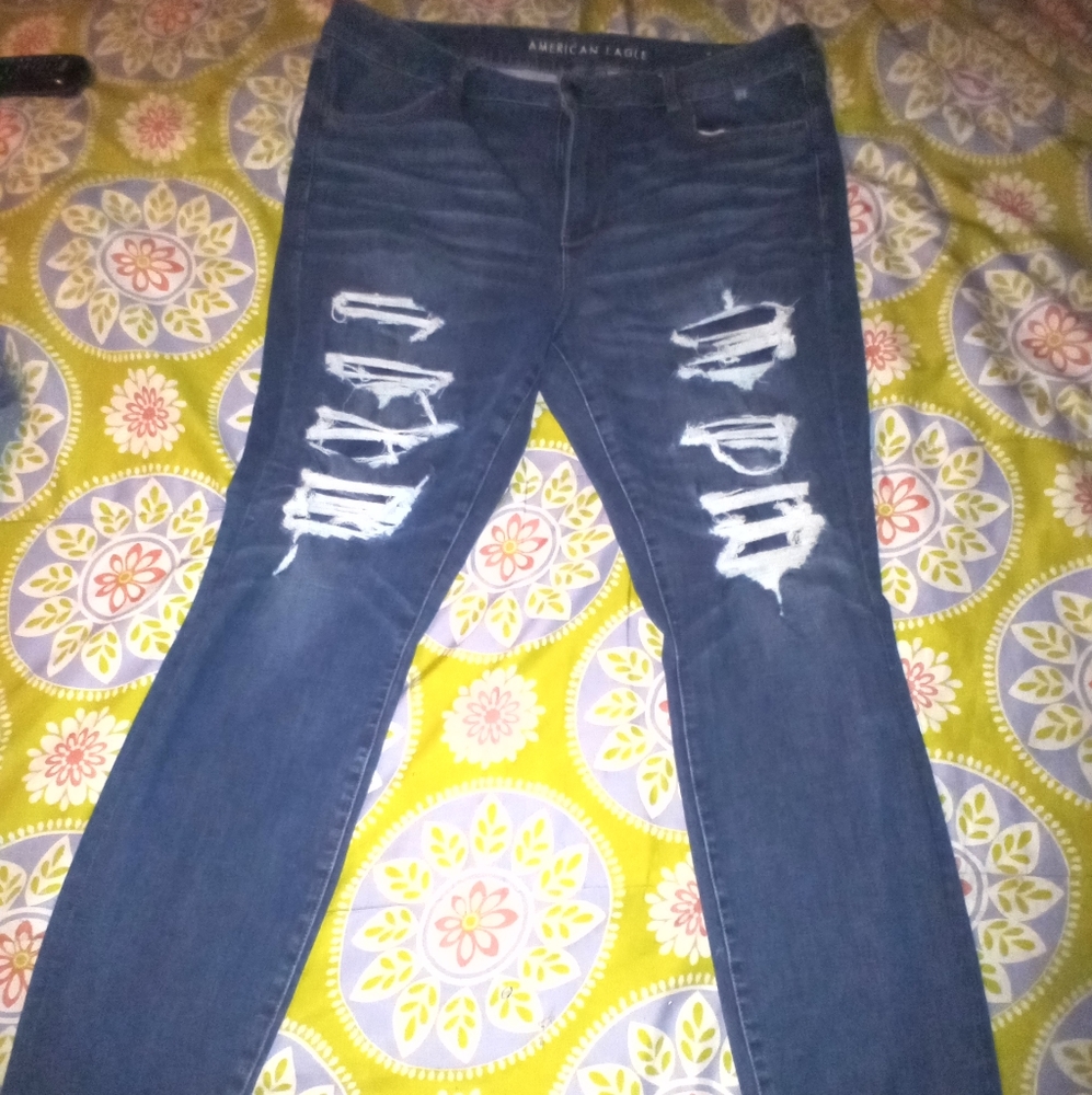 American eagle jeans size 18
